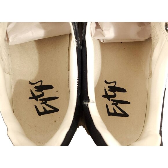 Eytys Odessa Canvas Sneakers Size 39 US 8.5 Womens Black $210 - Picture 11 of 15